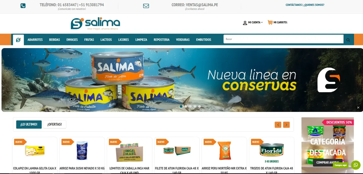 Portafolio CPV: Grupo Salima